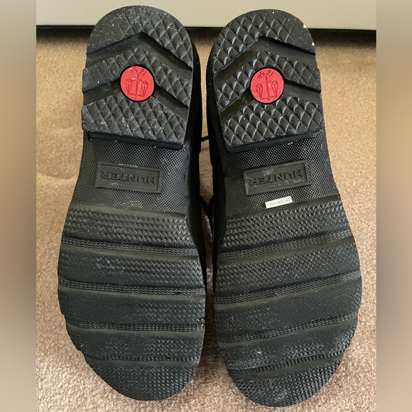 Men’s black hunter rubber combat rain boots - Picture 5 of 7